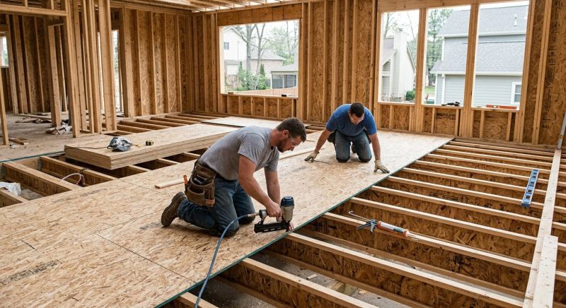 Attic Subfloor Installation in Conroe, TX