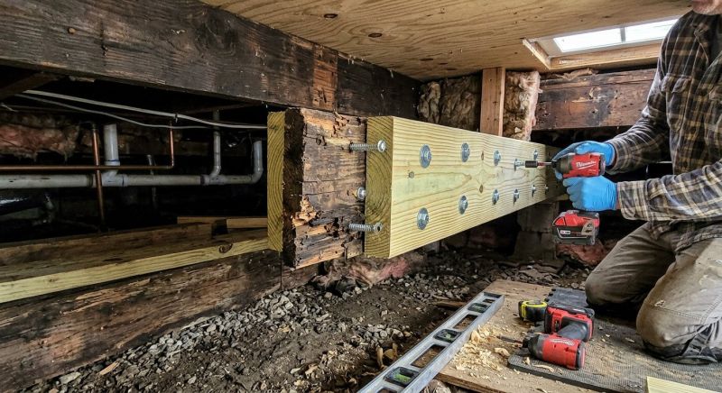 Ceiling Joist Repair in Kansas City, KS