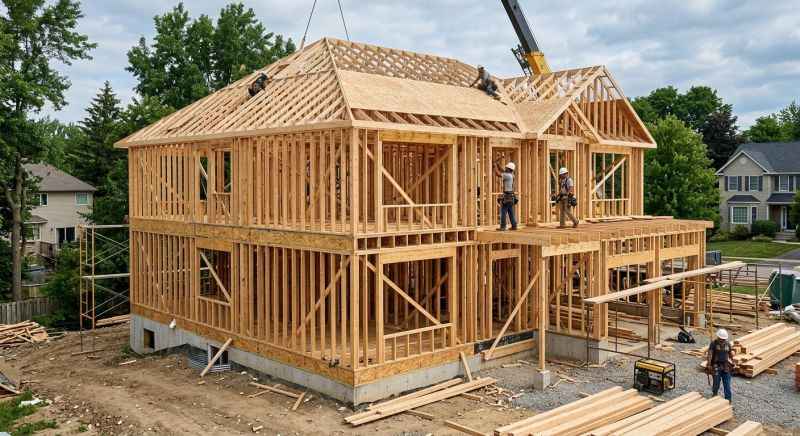 Construction Framing in Conroe, TX