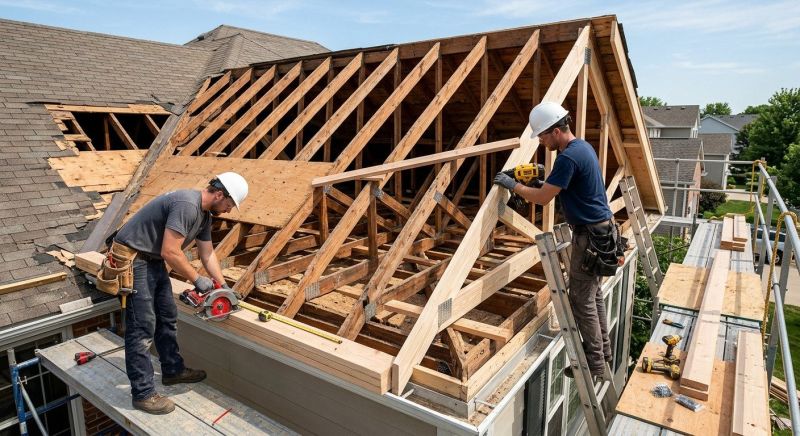 Damaged Framing Replacement in Conroe, TX