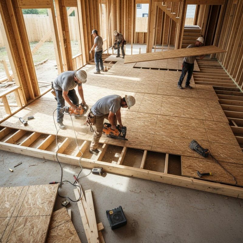 Plywood Flooring Installation in Kansas City, KS