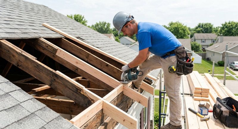 Roof Beam Repair in Kansas City, KS