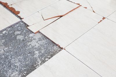 Damaged Floor Sections