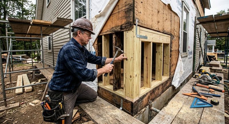 Wood Framing Repair in Kansas City, KS